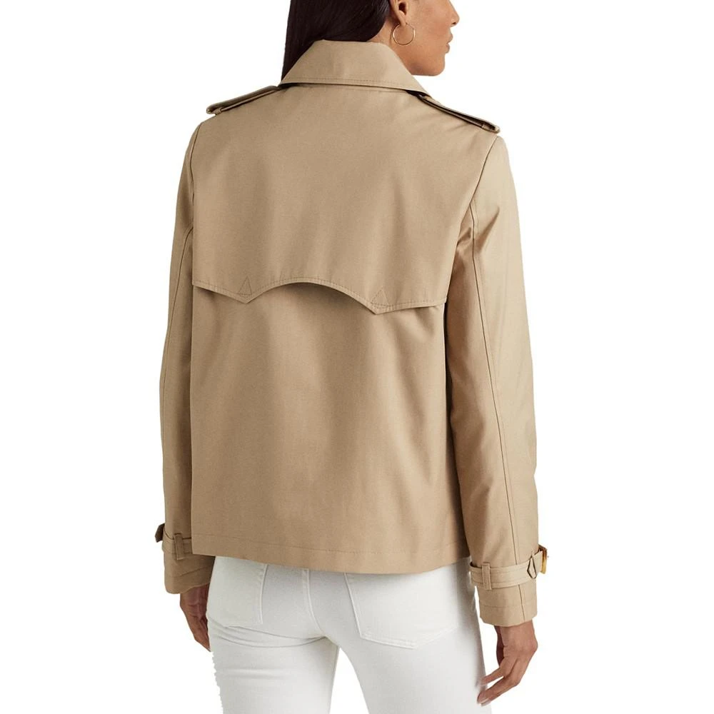 商品Ralph Lauren|Women's Double-Breasted Trench Coat, Created for Macy's,价格¥673,第3张图片详细描述