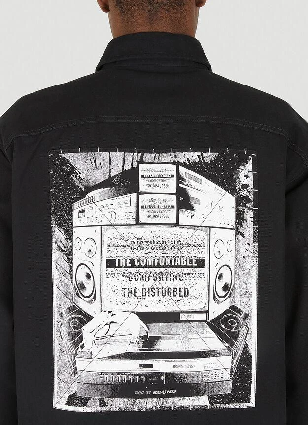 商品Carhartt|On U Sound Shirt Jacket in Black,价格¥440,第5张图片详细描述