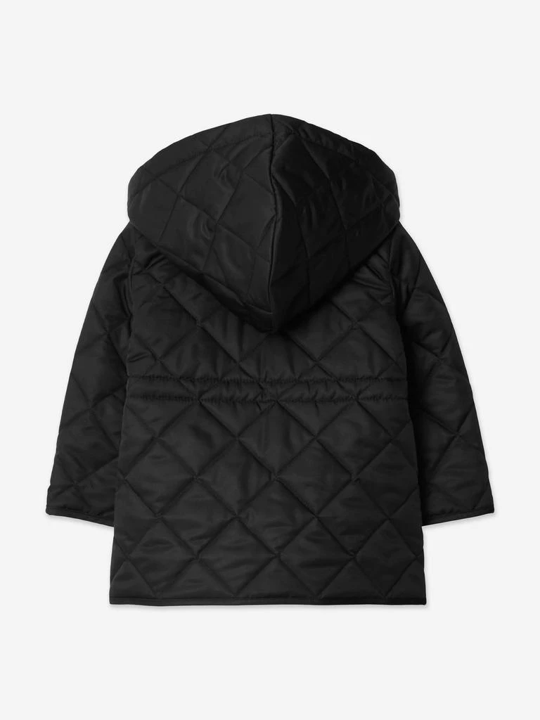 商品Burberry|Burberry Baby Boys Mini Rowan Quilted Jacket in Black,价格¥4567,第2张图片详细描述