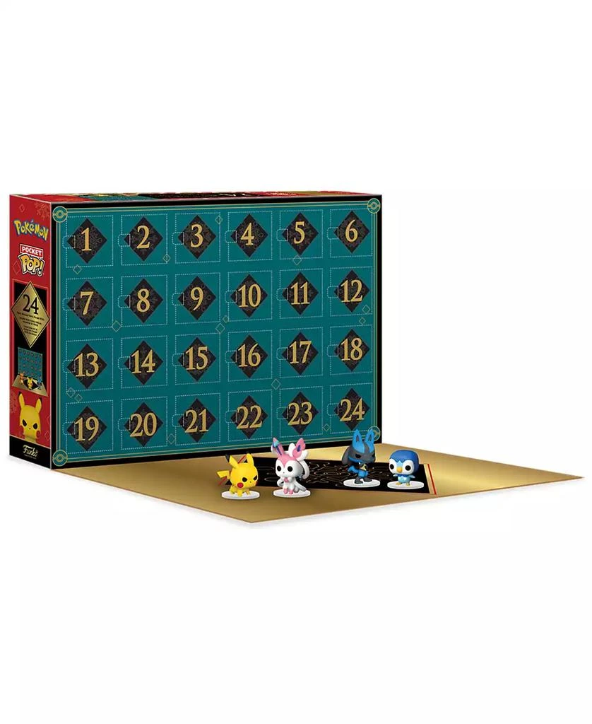 商品Funko|Holiday Calendar Pokemon, 24 Pocket Pop Vinyl Figures,价格¥380,第3张图片详细描述