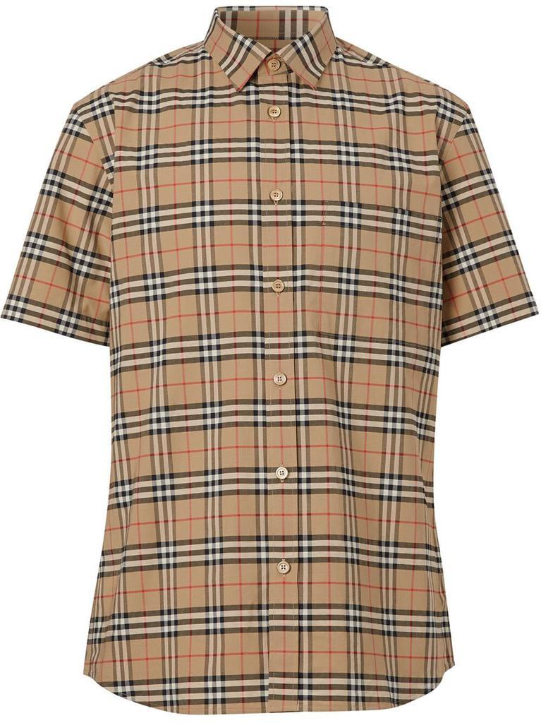 商品Burberry|Check shirt,价格¥2280,第1张图片