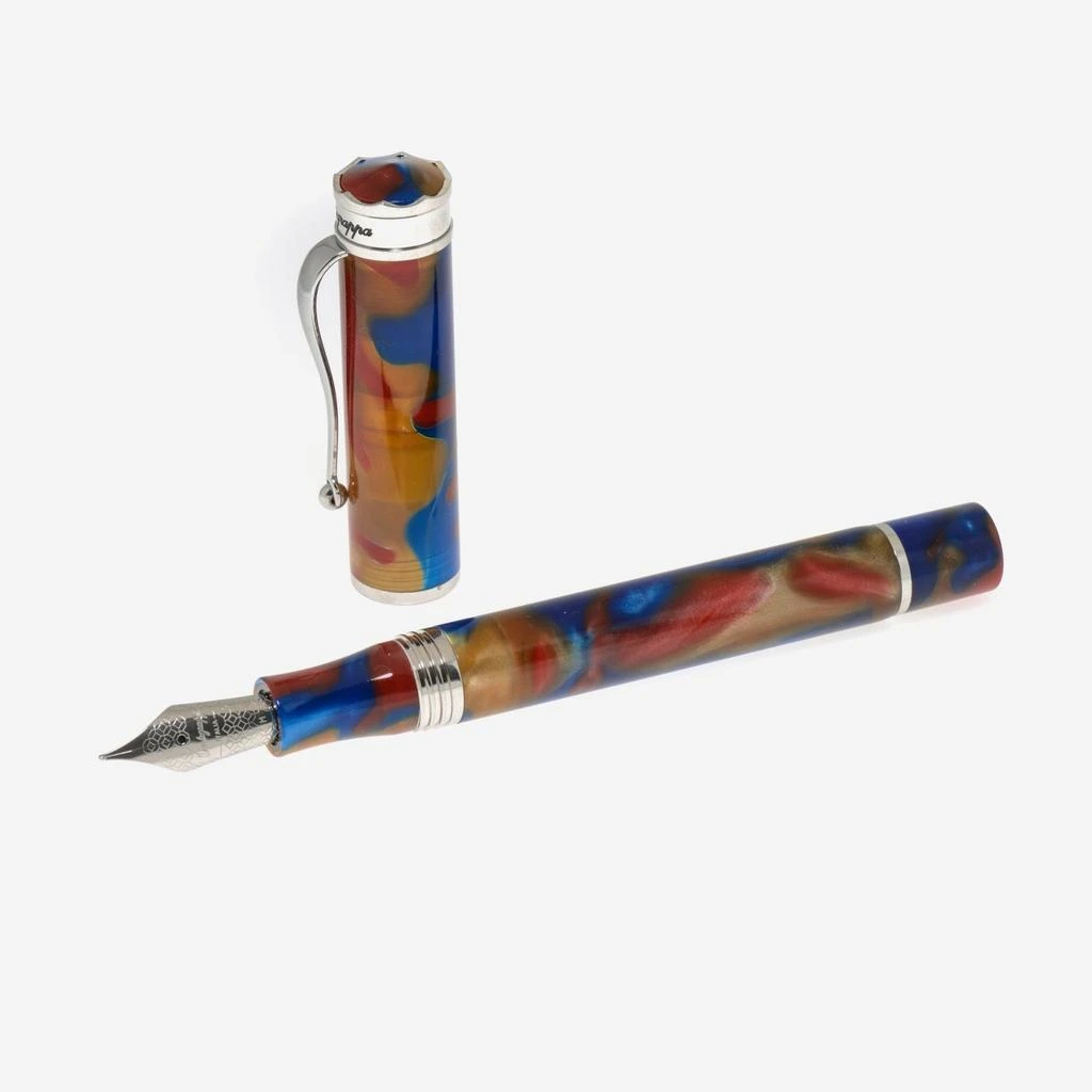 商品Montegrappa|Montegrappa Ducale Murano Astratto Resin Fountain Pen (M) ISDUR3IA,价格¥1161,第2张图片详细描述