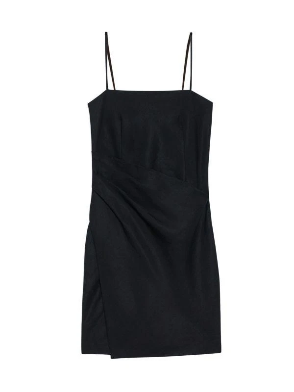 商品Theory|Linen Slip Mini Dress,价格¥1506,第4张图片详细描述