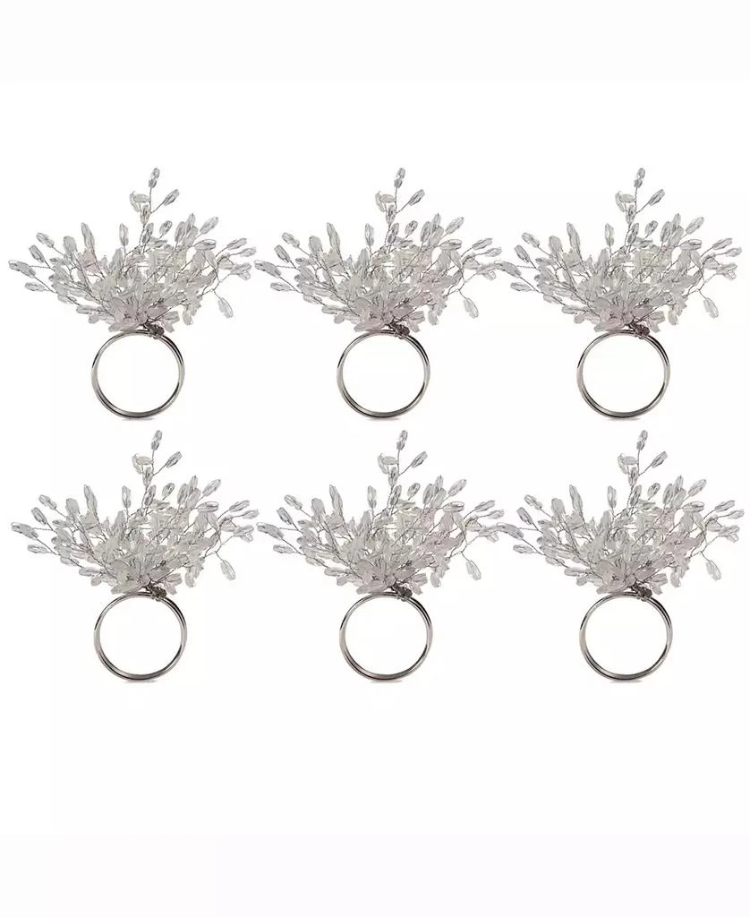 商品Design Imports|Beaded Burst Napkin Ring, Set of 6,价格¥262,第1张图片