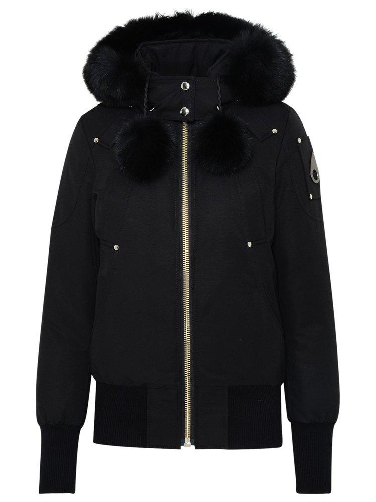 Moose Knuckles Debbie Fur-Trim Hooded Jacket商品第1张图片规格展示