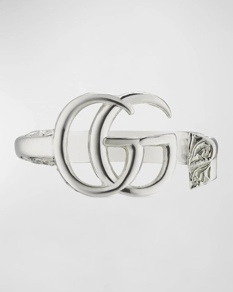 商品Gucci|GG Marmont Key Sterling Silver Ring,价格¥3202,第1张图片