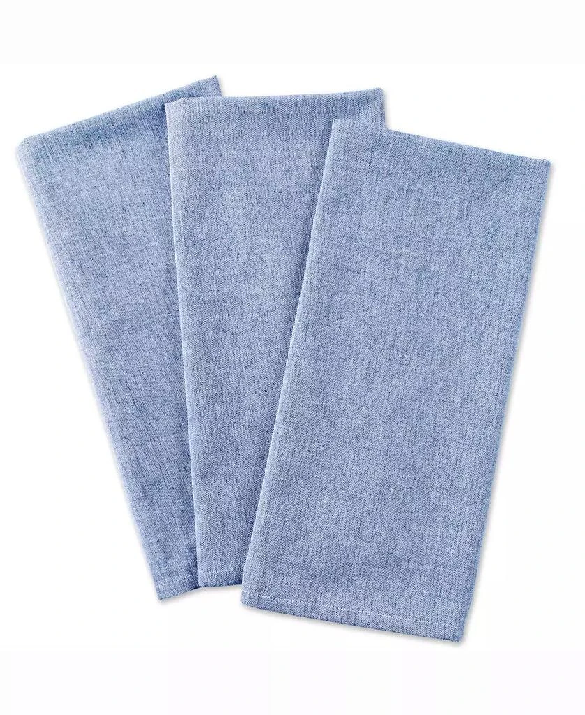 Solid Chambray Dishtowel, Set of 3 商品