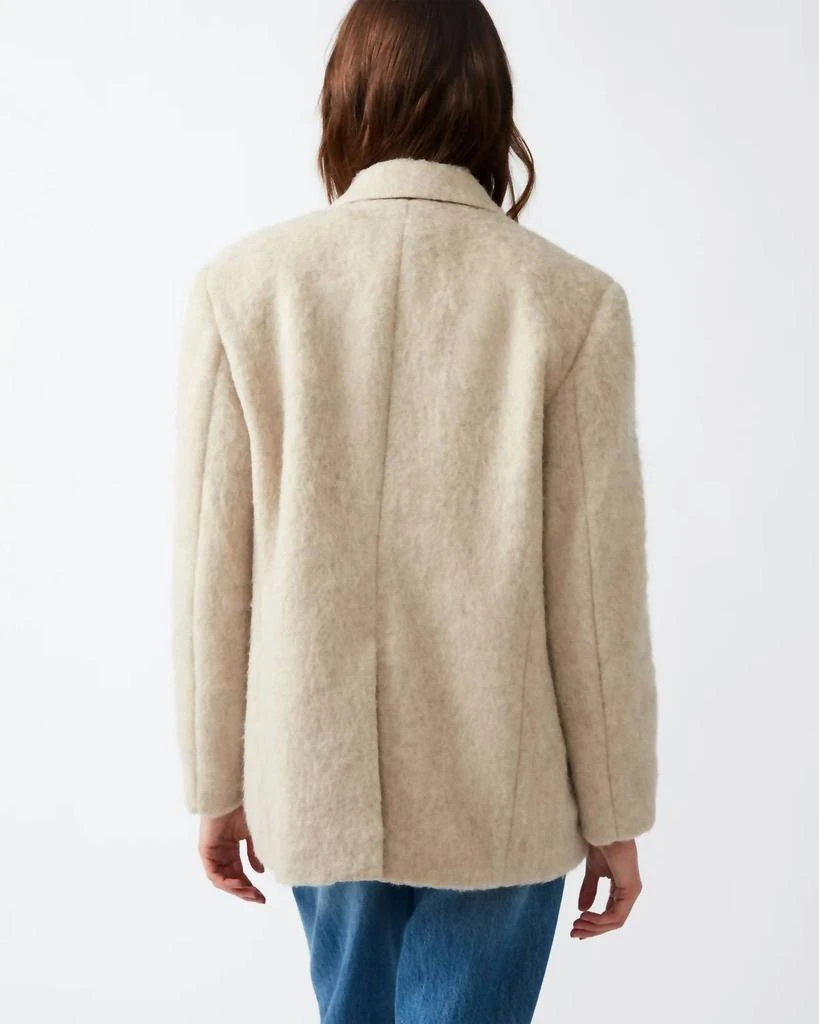 商品Steve Madden|Nana Blazer Coat In Cream,价格¥577,第4张图片详细描述