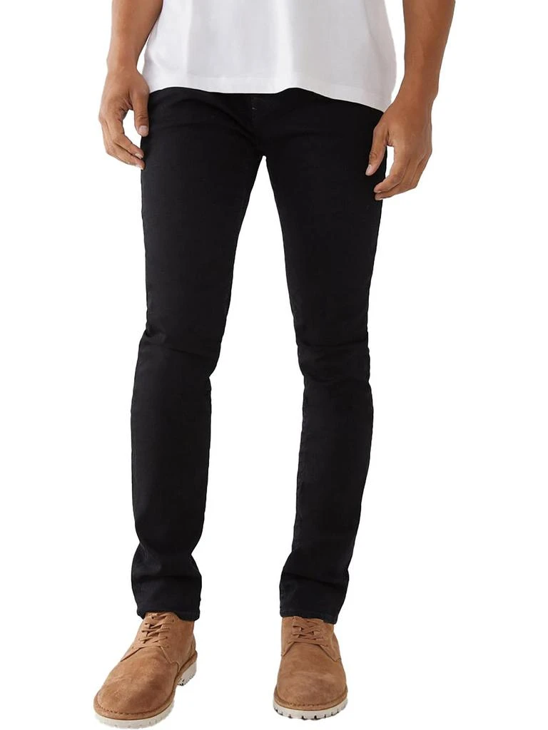 商品True Religion|Rocco Mens Mid-Rise Relaxed Skinny Jeans,价格¥322,第1张图片