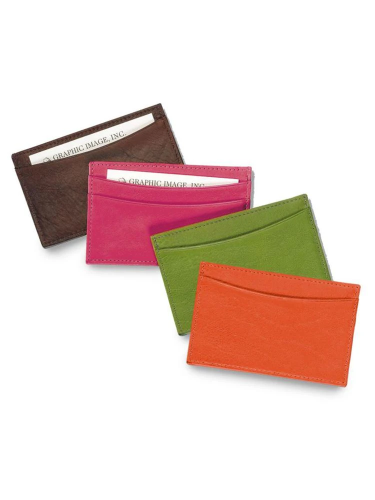 商品Graphic Image|Slim Leather Card Case,价格¥306,第1张图片