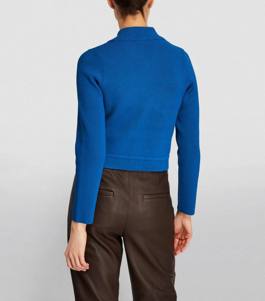 商品Sandro|Scallop-Collar Cardigan,价格¥2001,第4张图片详细描述