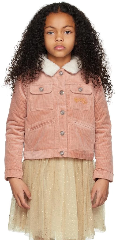 商品Bonpoint|Kids Pink Bridget Jacket,价格¥2327,第1张图片