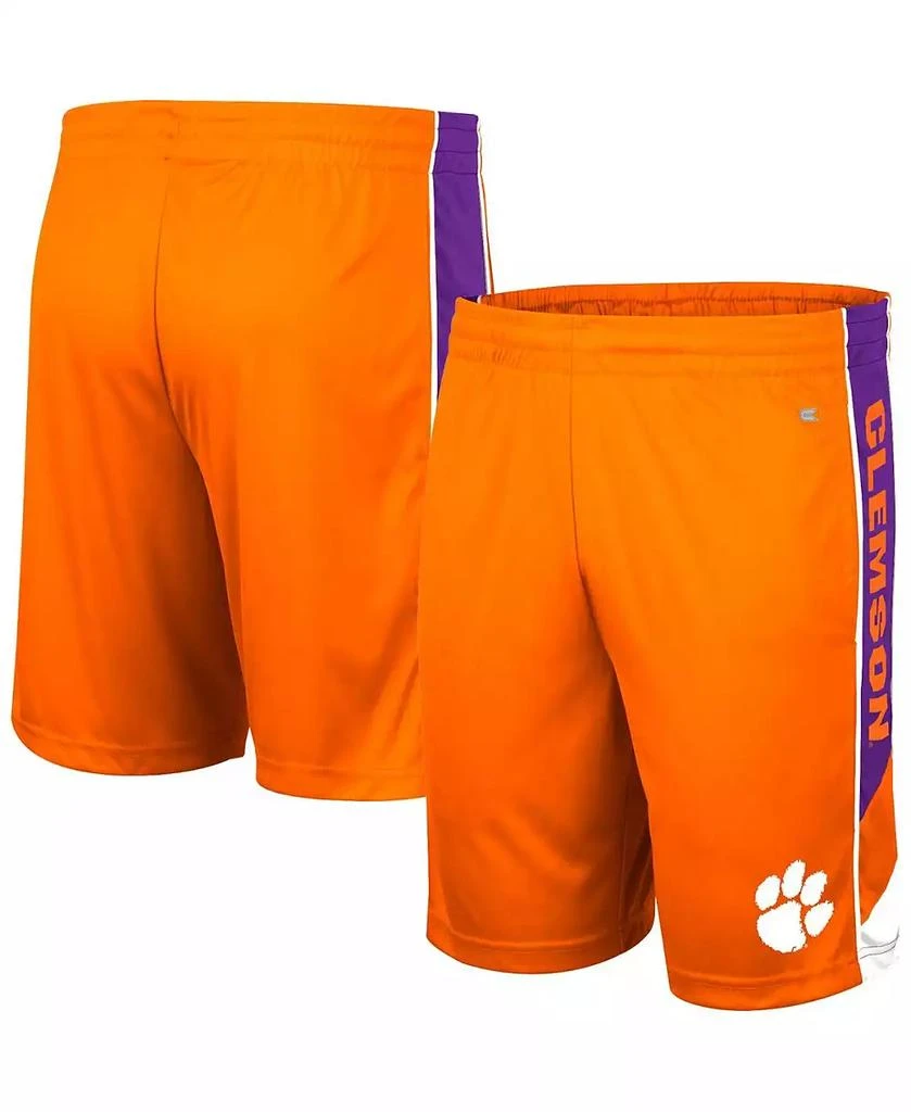 商品Colosseum|Men's Orange Clemson Tigers Pool Time Shorts,价格¥263,第1张图片