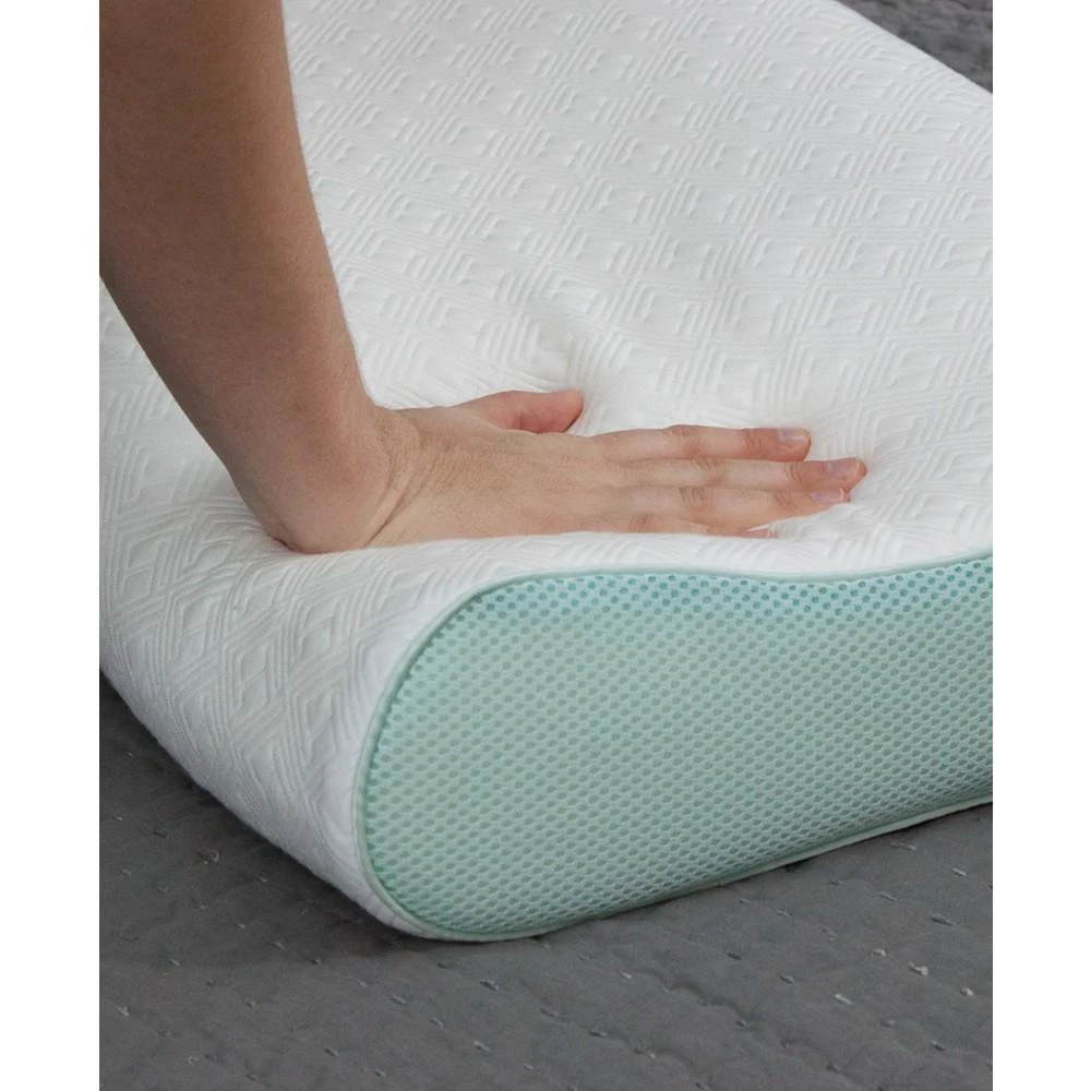 商品IntelliSLEEP|Natural Comfort Contour Memory Foam Pillow, King, Created For Macy's,价格¥686,第3张图片详细描述
