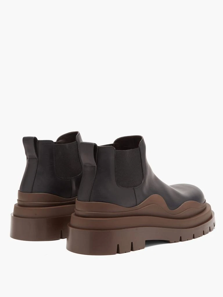 商品Bottega Veneta|The Tire leather Chelsea boots,价格¥10393,第4张图片详细描述