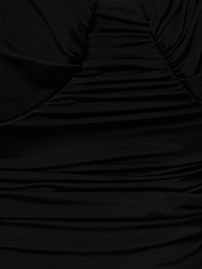 商品GIUSEPPE DI MORABITO|Ruched Stretch Jersey Mini Dress,价格¥4192,第3张图片详细描述