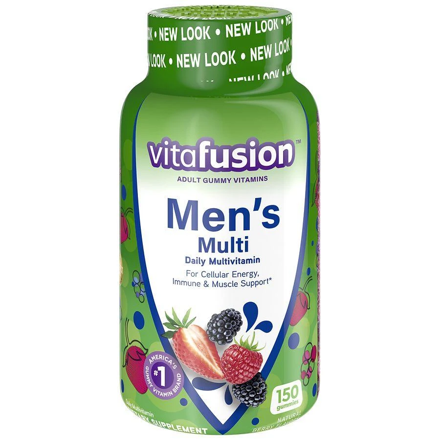 商品Vitafusion|Men's Gummy Vitamins Berry,价格¥127,第1张图片