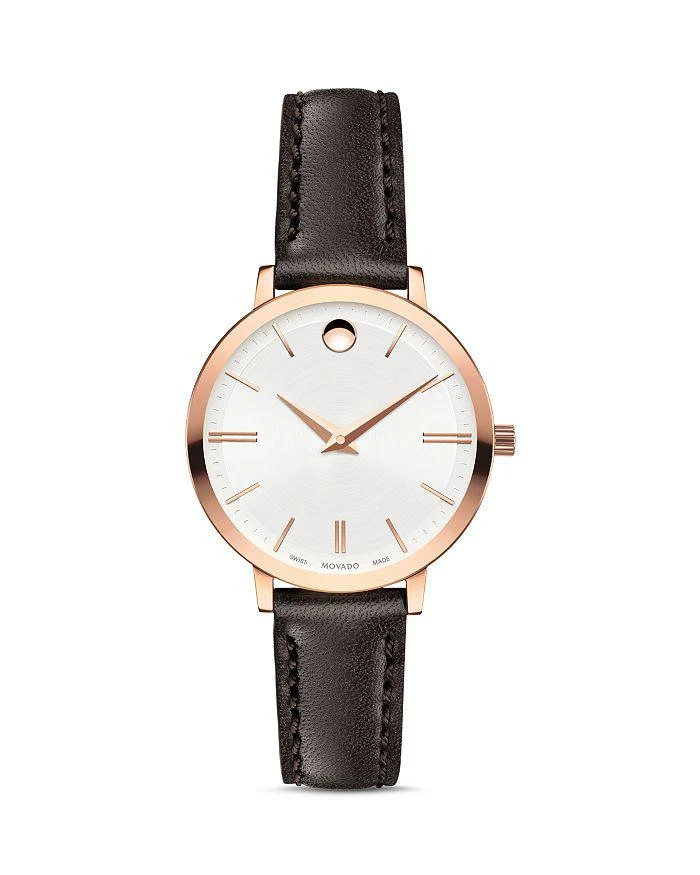 商品Movado|Ultra Slim Watch, 28mm,价格¥3602,第1张图片