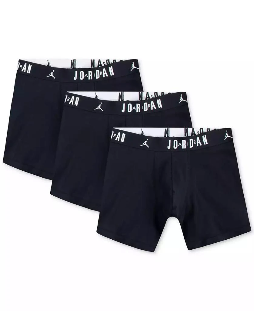 商品Jordan|Men's 3-Pack Cotton Flight Jersey Boxer Briefs,价格¥330,第1张图片