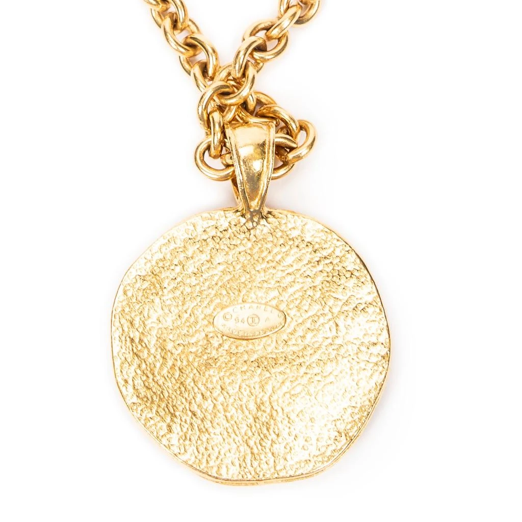 商品[二手商品] Chanel|CC Medallion Pendant Chain Necklace,价格¥12543,第3张图片详细描述