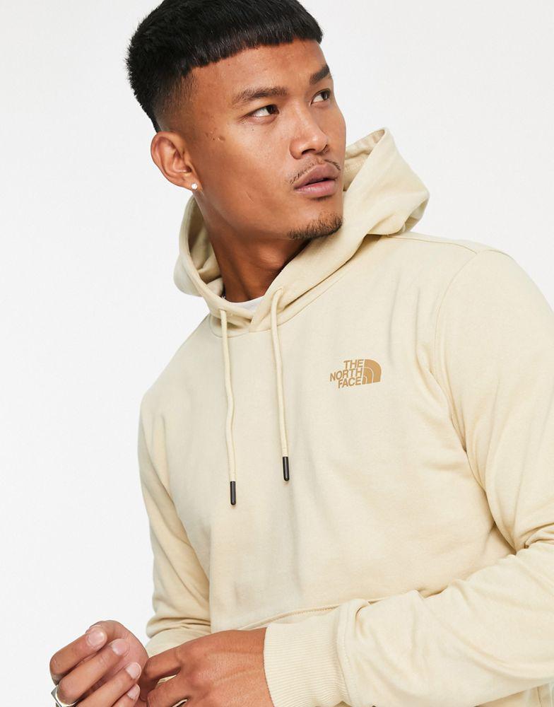 商品The North Face|The North Face Regrind back print hoodie in stone,价格¥709,第6张图片详细描述