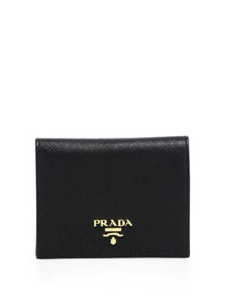 商品Prada|Mini Saffiano Leather Bifold Wallet,价格¥2847,第1张图片