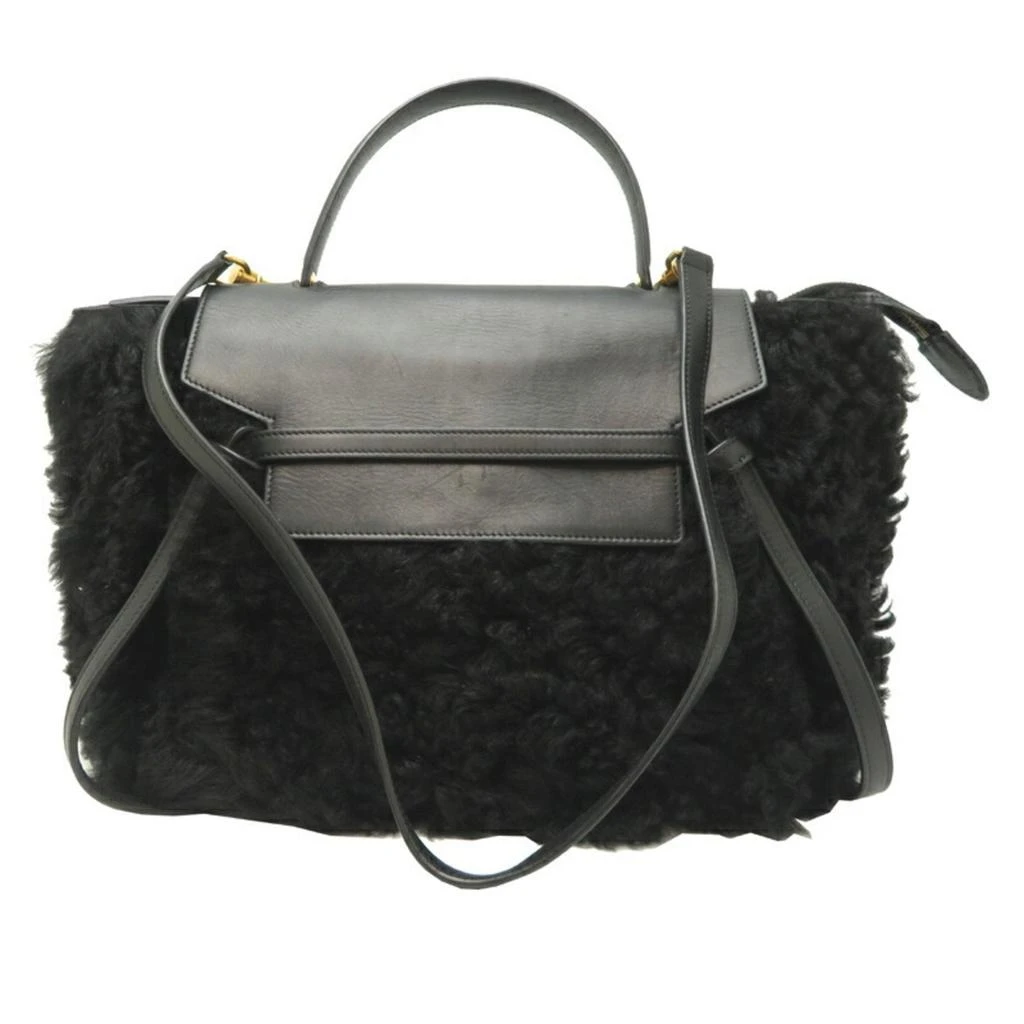 商品[二手商品] Celine|Leather Fur Handbag (Pre-Owned),价格¥9844,第1张图片
