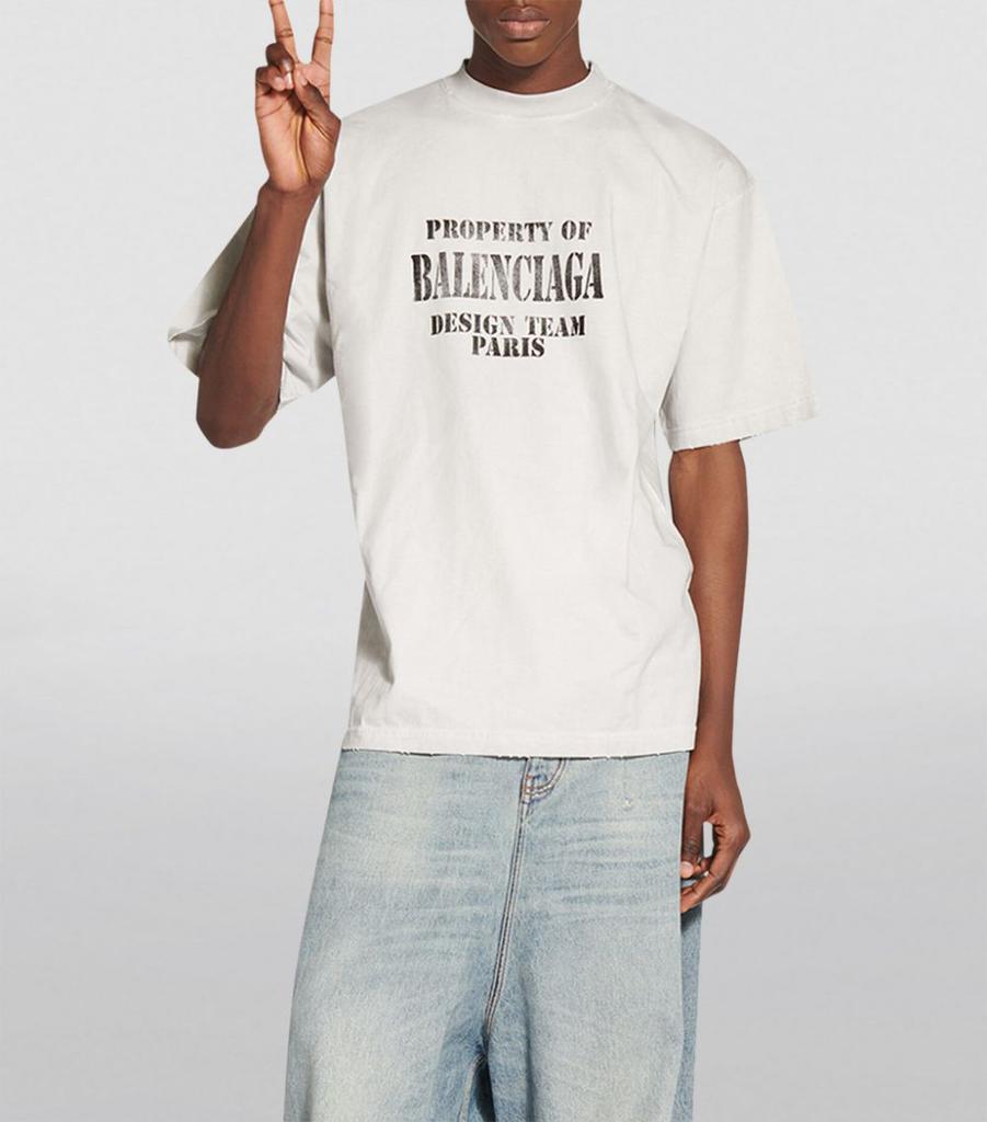 Cotton Slogan T-Shirt商品第3张图片规格展示