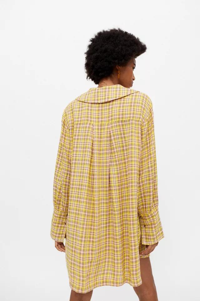 商品Urban Outfitters|UO Everett Long Sleeve Frock Dress,价格¥221,第4张图片详细描述