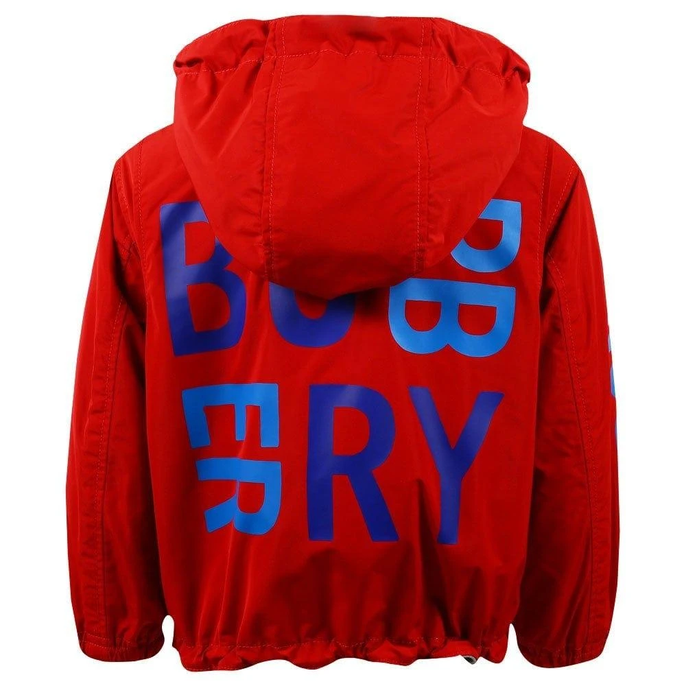 商品Burberry|Noah Jacket Bright Red,价格¥2875,第5张图片详细描述