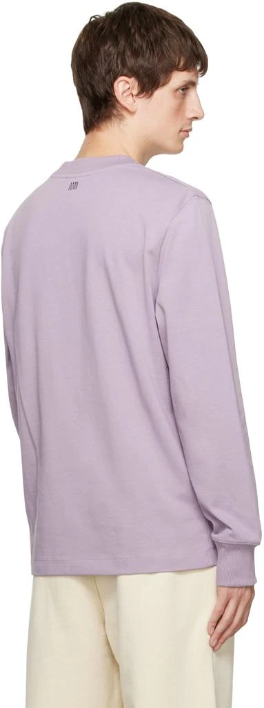 商品AMI|Purple Ami de Cœur Long Sleeve T-Shirt,价格¥477,第3张图片详细描述