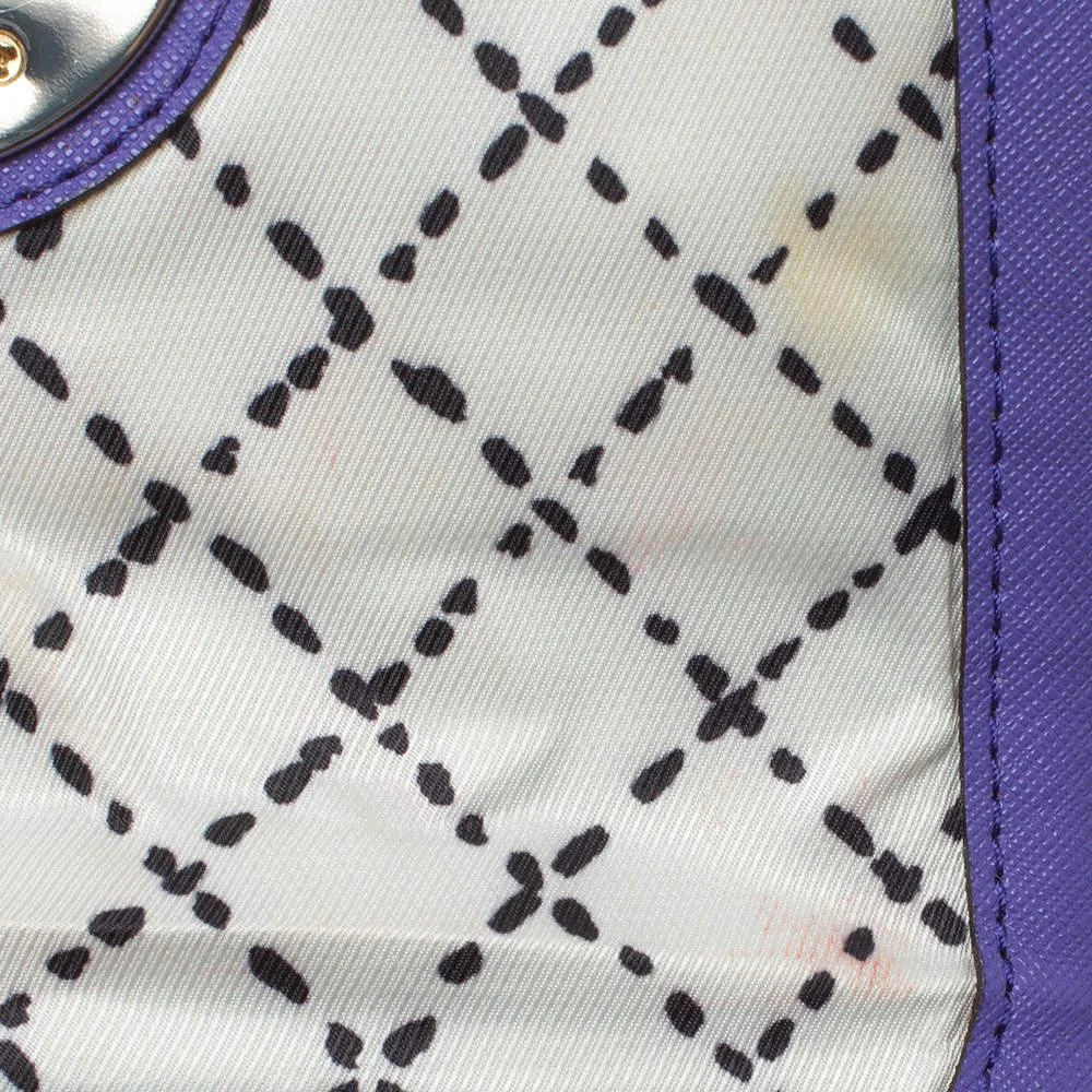 Kate Spade Purple Leather Astor Court Flap Crossbody Bag 商品