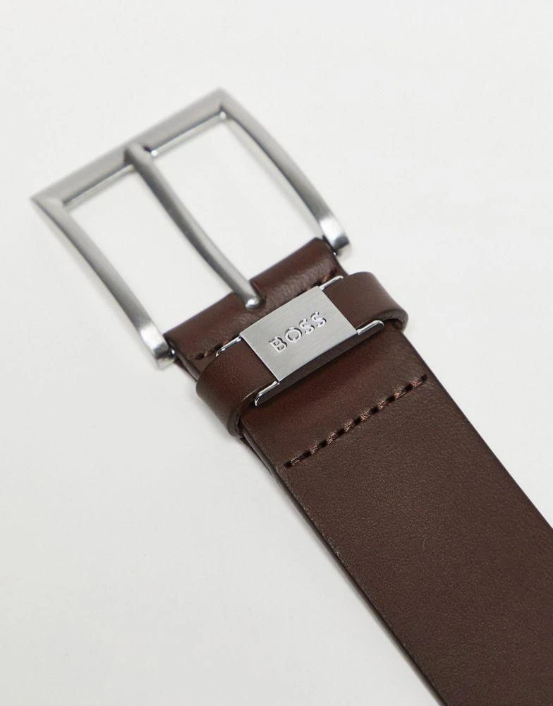 商品Hugo Boss|BOSS Orange Connio belt in Tan core,价格¥455,第3张图片详细描述