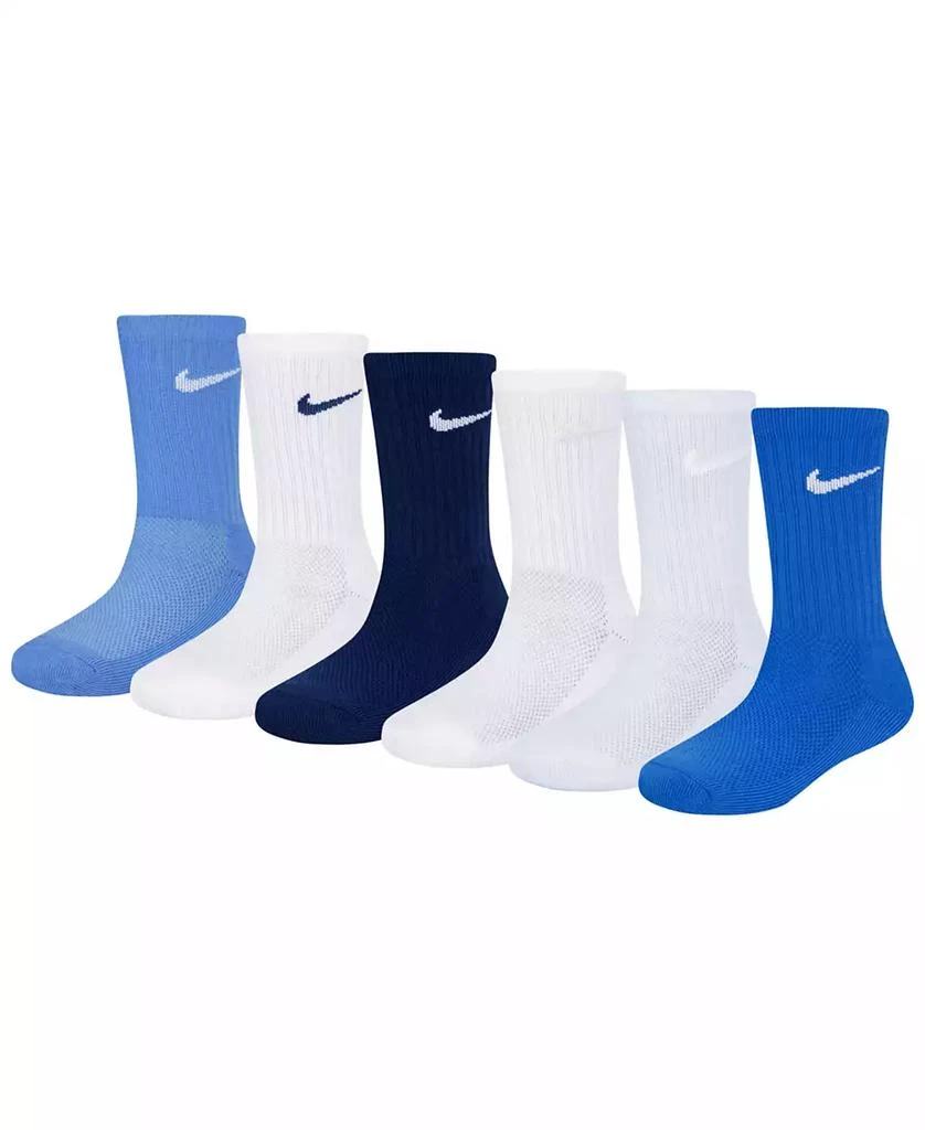 商品NIKE|Little Kids Holiday Crew Socks, 6-Pack,价格¥103,第1张图片