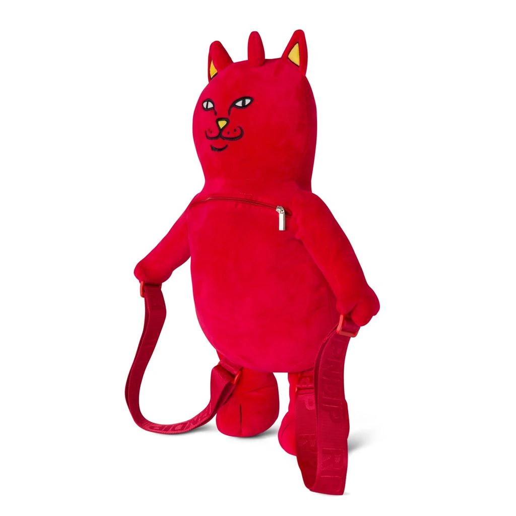 商品RIPNDIP|魔王毛绒背包,价格¥224,第2张图片详细描述