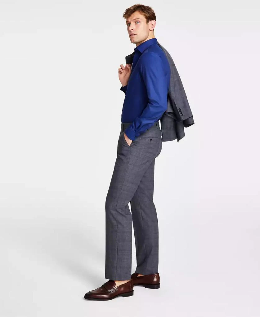 商品Michael Kors|Men's Plaid Classic-Fit Wool-Blend Stretch Suit Separate Pants,价格¥456,第1张图片