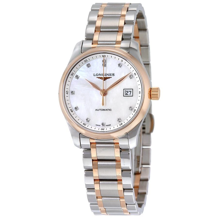 商品Longines|Master Collection Automatic Diamond Ladies Watch L2.257.5.89.7,价格¥20113,第1张图片