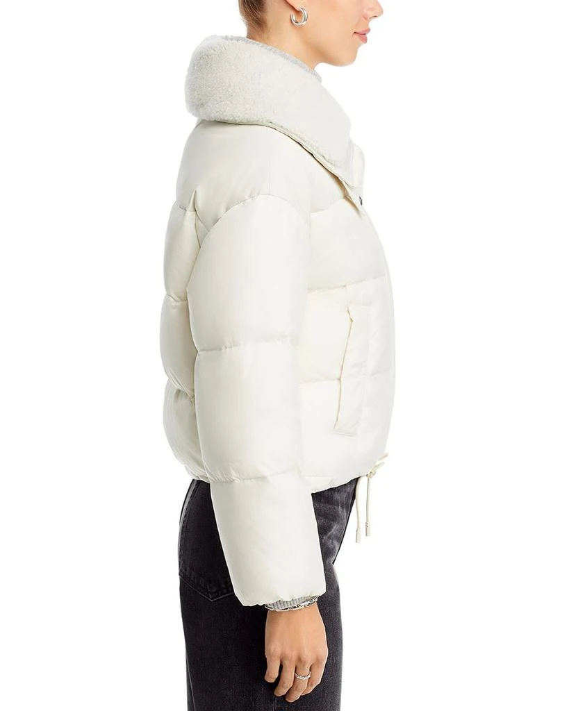 Shearling Collar Down Puffer Jacket 商品