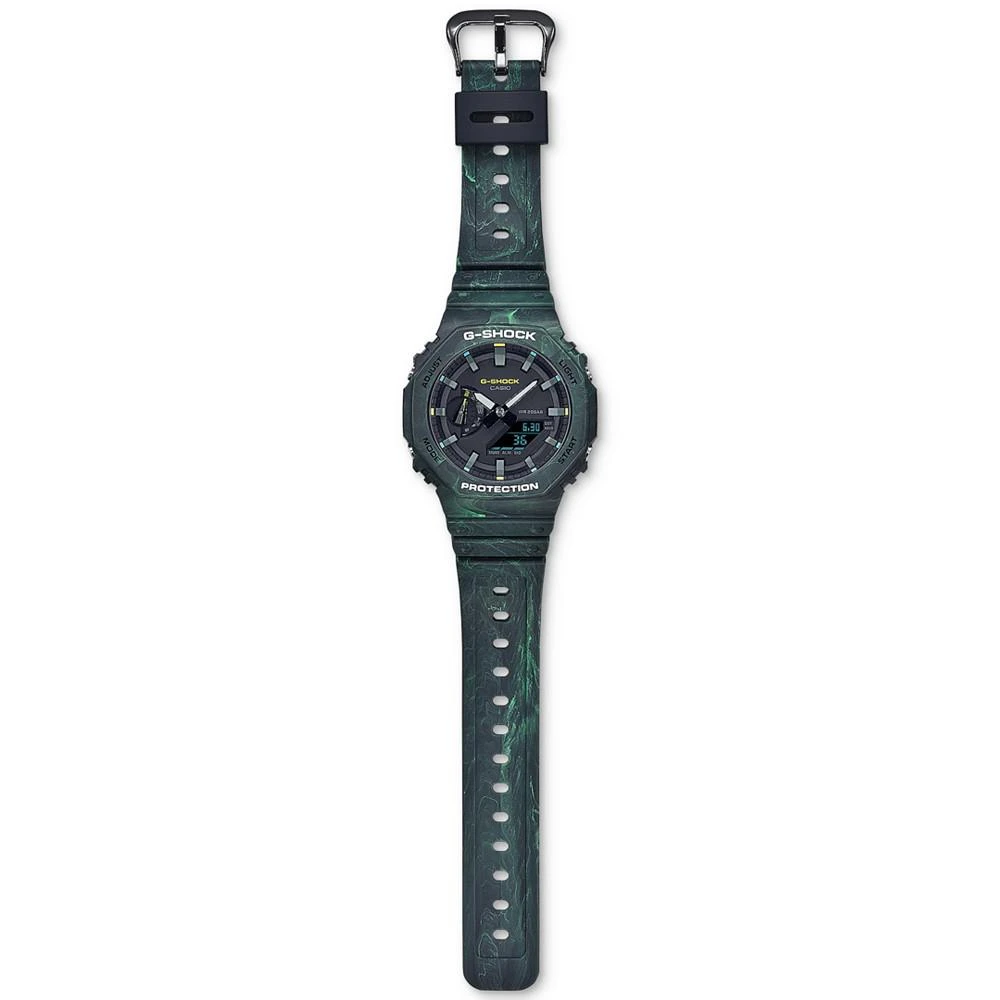 商品G-Shock|Men's Analog Digital Green Resin Strap Watch 45mm,价格¥673,第3张图片详细描述