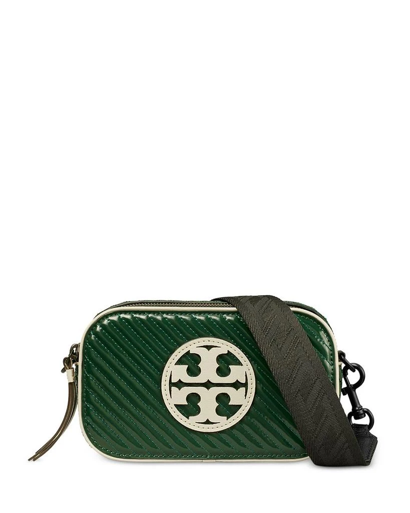 商品Tory Burch|Miller Patent Puffy Quilted Mini Crossbody Bag,价格¥1789,第1张图片