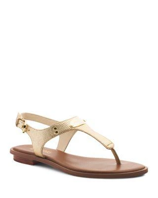 商品Michael Kors|MK Plate Thong Sandals,价格¥359,第1张图片