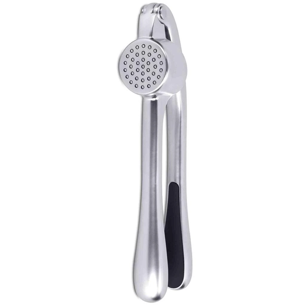 商品Home Basics|Home Basics Nova Collection Zinc Garlic Press, Silver,价格¥139,第1张图片