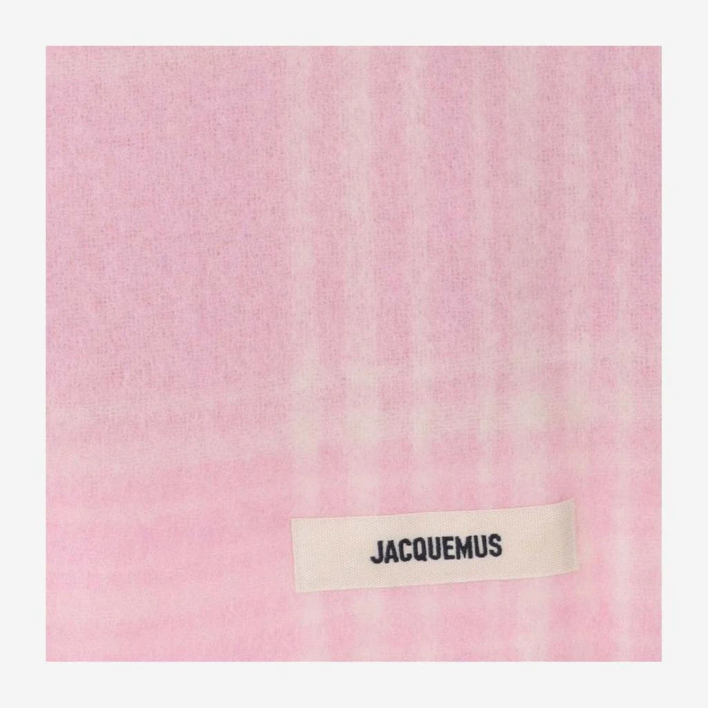 商品Jacquemus|JACQUEMUS WOOL BLEND SCARF WITH LOGO,价格¥1676,第3张图片详细描述