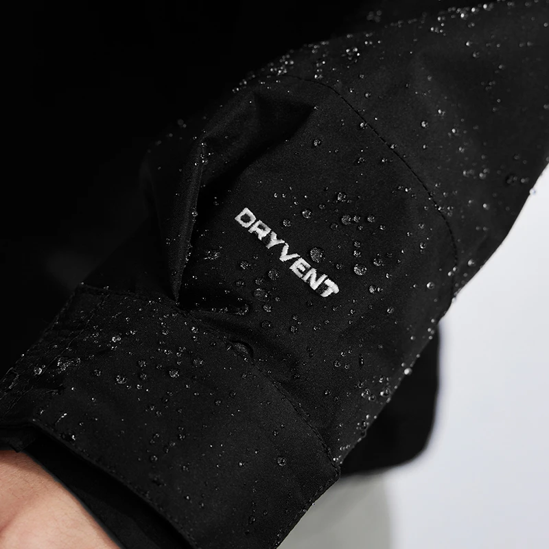商品[国内直发] The North Face|北面冲锋衣 防风防水保暖 宇宙黑 青少年,价格¥1751,第6张图片详细描述