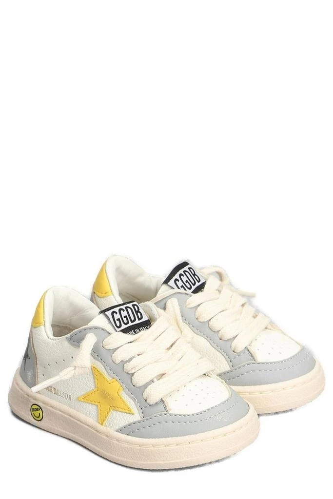 商品Golden Goose|Golden Goose Kids Ball Star Lace-Up Sneakers,价格¥1552,第3张图片详细描述