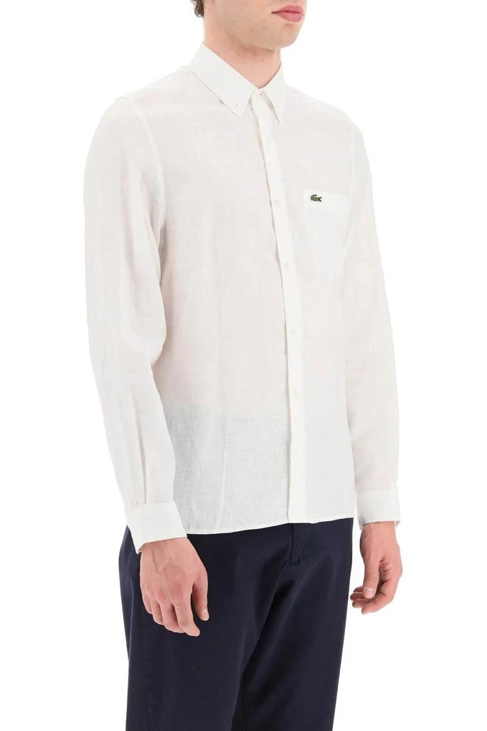 商品Lacoste|Light Linen Shirt,价格¥849,第4张图片详细描述