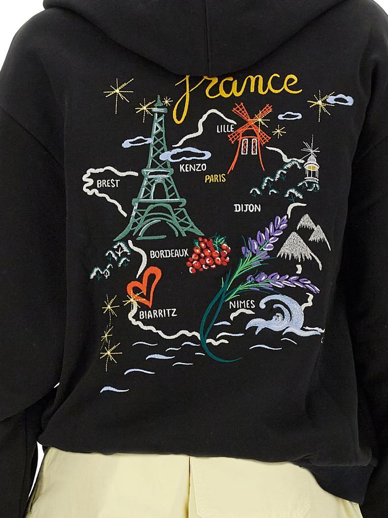 商品Kenzo|Kenzo Reversible Cotton Sweatshirt,价格¥3612,第5张图片详细描述