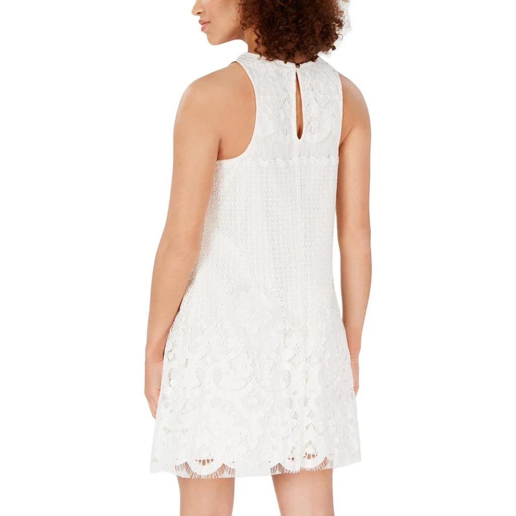 商品Speechless|Speechless Womens Juniors Lace Sleeveless Shift Dress,价格¥69,第2张图片详细描述