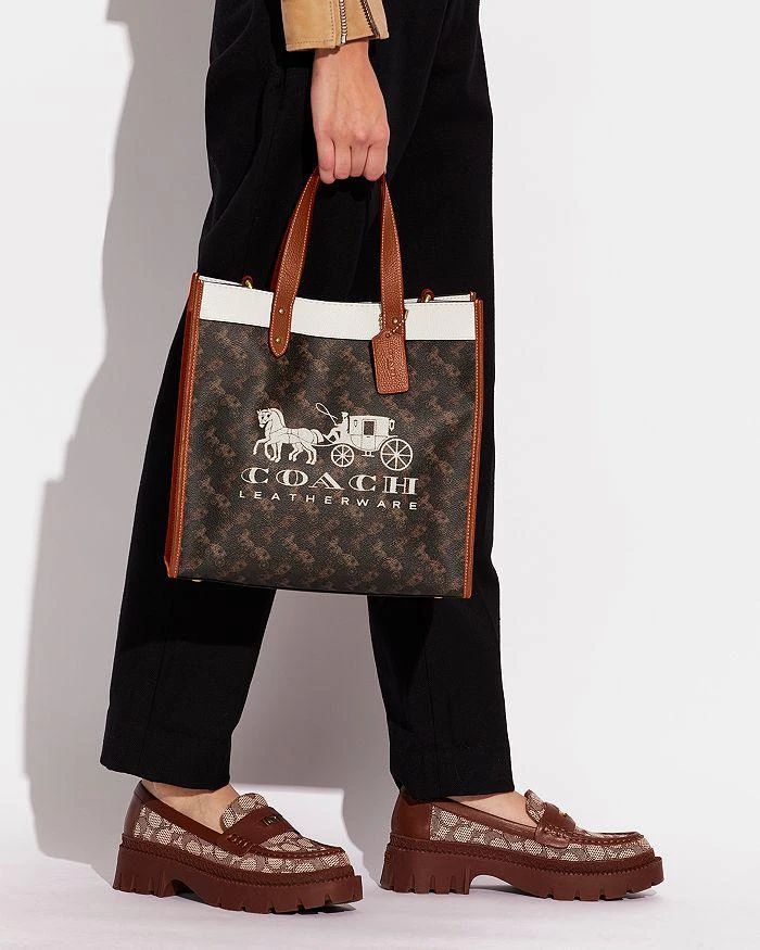 商品Coach|Field Small Canvas Tote,价格¥2028,第2张图片详细描述