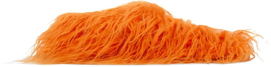 商品Marni|SSENSE Exclusive Orange Fussbett Sabot Loafers,价格¥4315,第3张图片详细描述